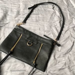 Black and gold bag